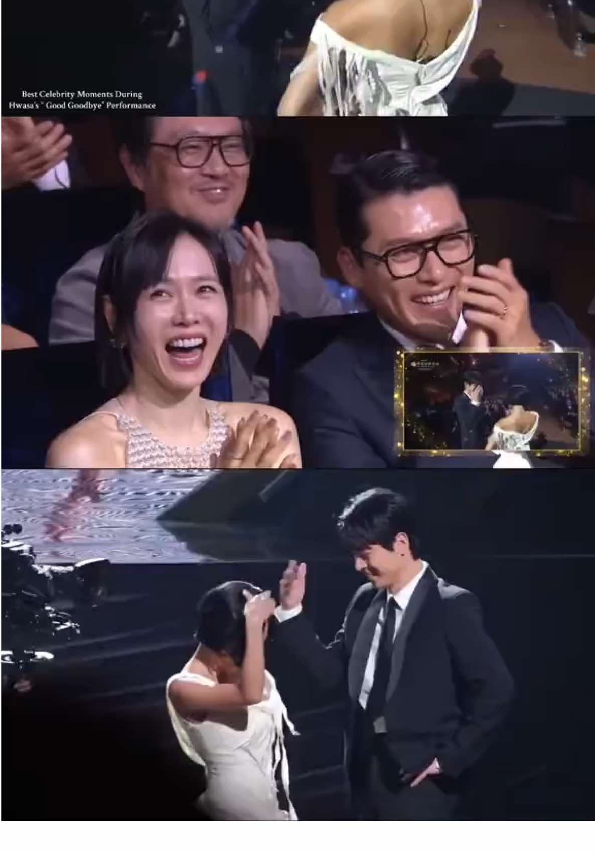 Best Celebrity Moments During Hwasa’s “Good Goodbye” Performance #Hwasa #ParkJungMin #GoodGoodbye #Kpop #Fyp 