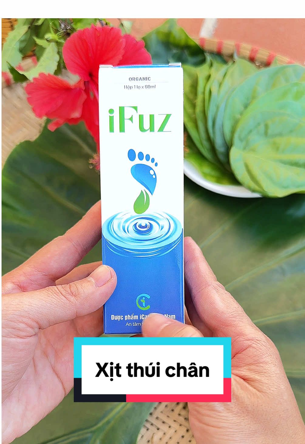 Xịt thối chân IFUZ ICARE #Hhadunggi #giadung #suckhoedoisong #xitchan #icare