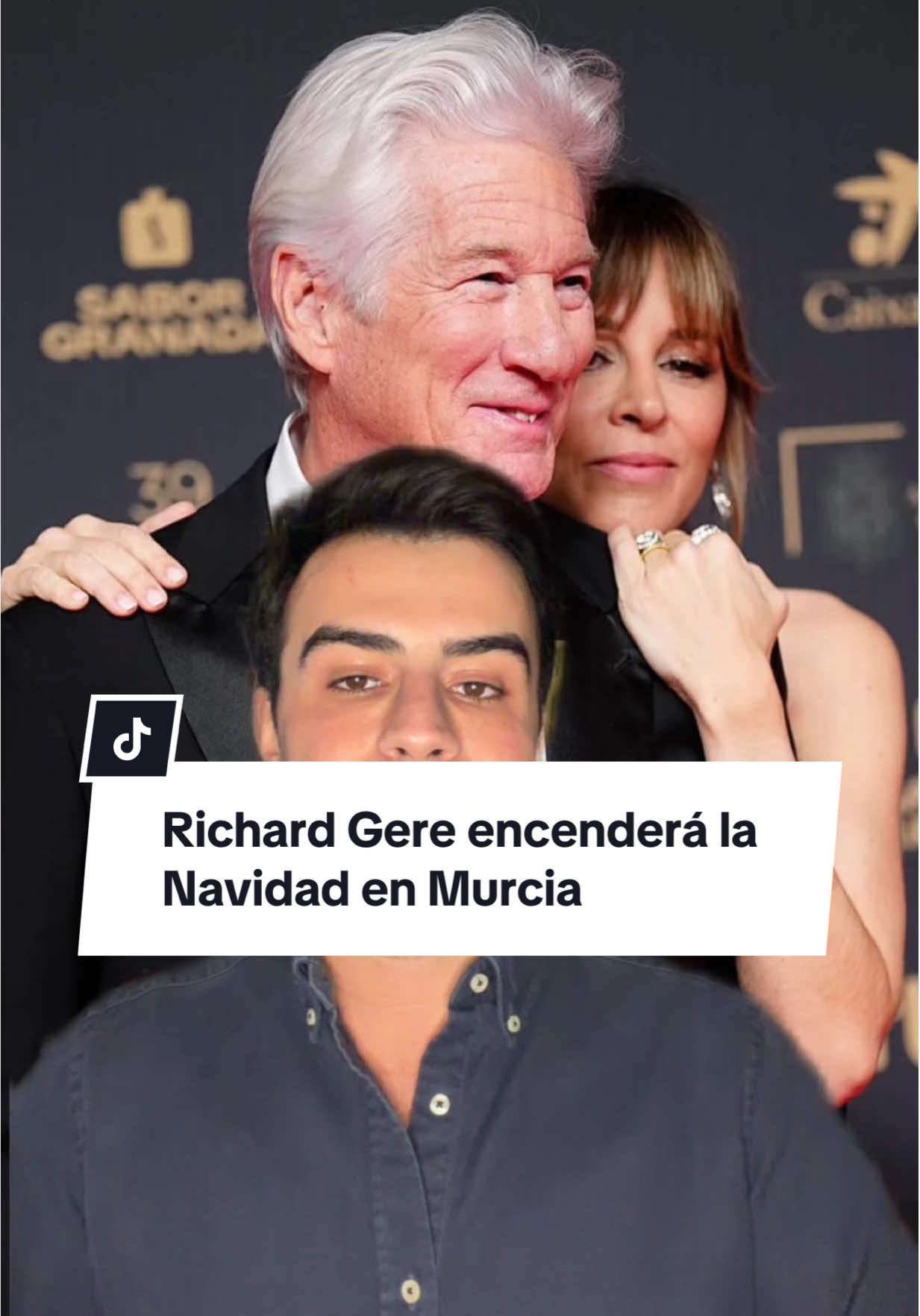 Richard Gere encenderá la Navidad en Murcia y no, no es ninguna broma 🤓 #richardgere #murcia #parati #viral 