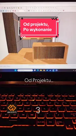 Od projektu, po wykonanie MSS Meble System Styl.👌 #kuchnia  #ciacia #meble #meblesystemstyl