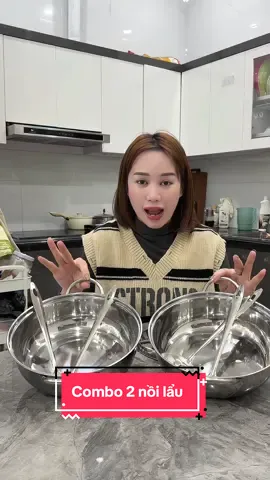Có nồi này làm 2 nồi lẩu là hết ý #noilau 
