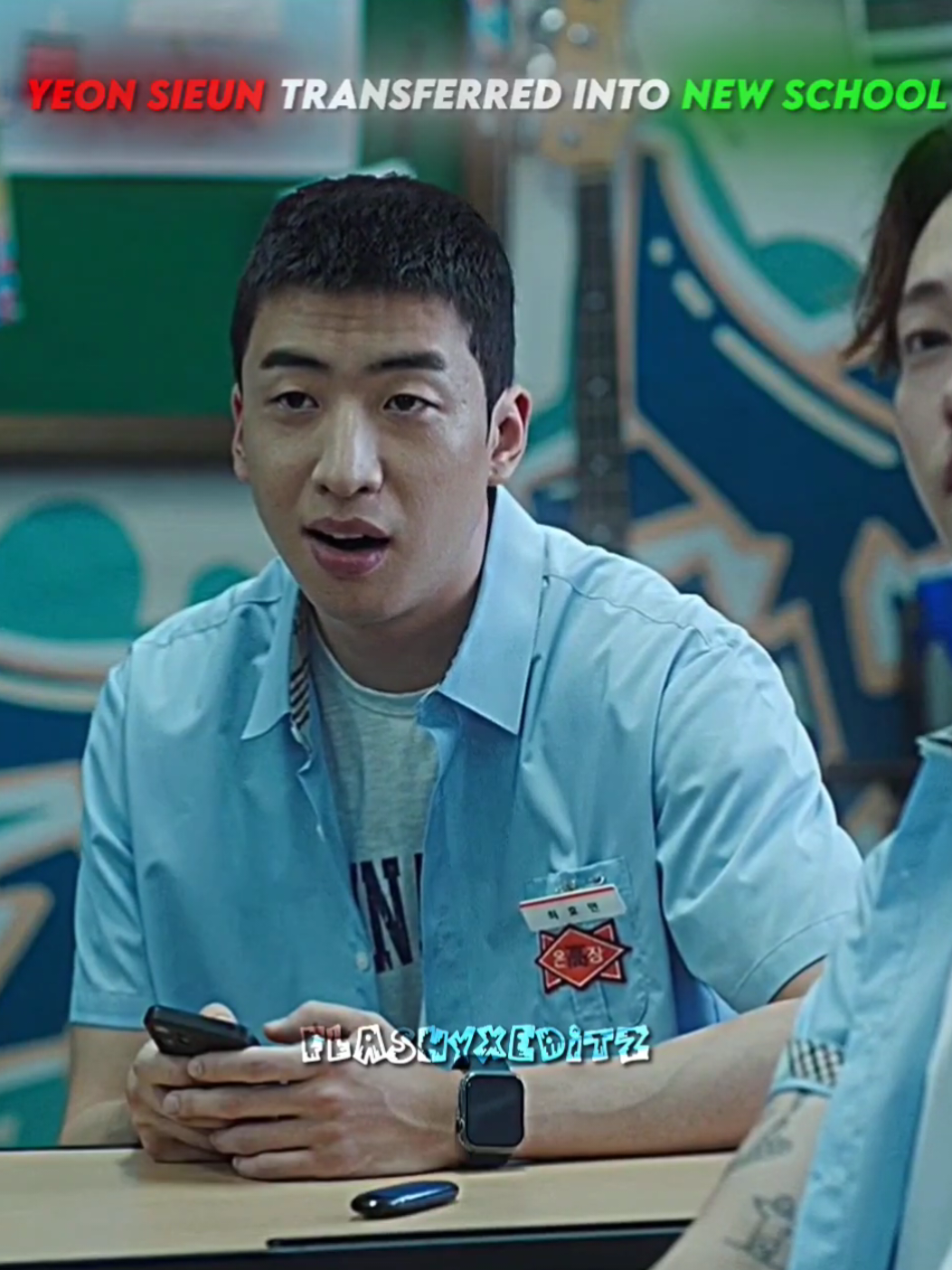 Bro Don't Know Si-eun ☠️🔥 #blacker #weakheroclass1edit #kdrama #fyp #edit 