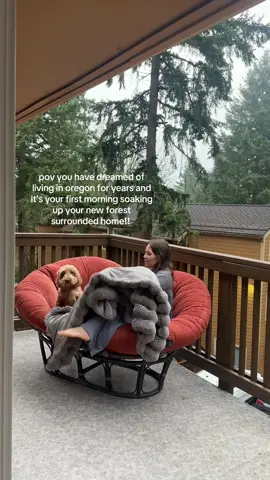 We made it to our new home!!!!  #oregon #pdx #forest #forestcore #oregonlife 