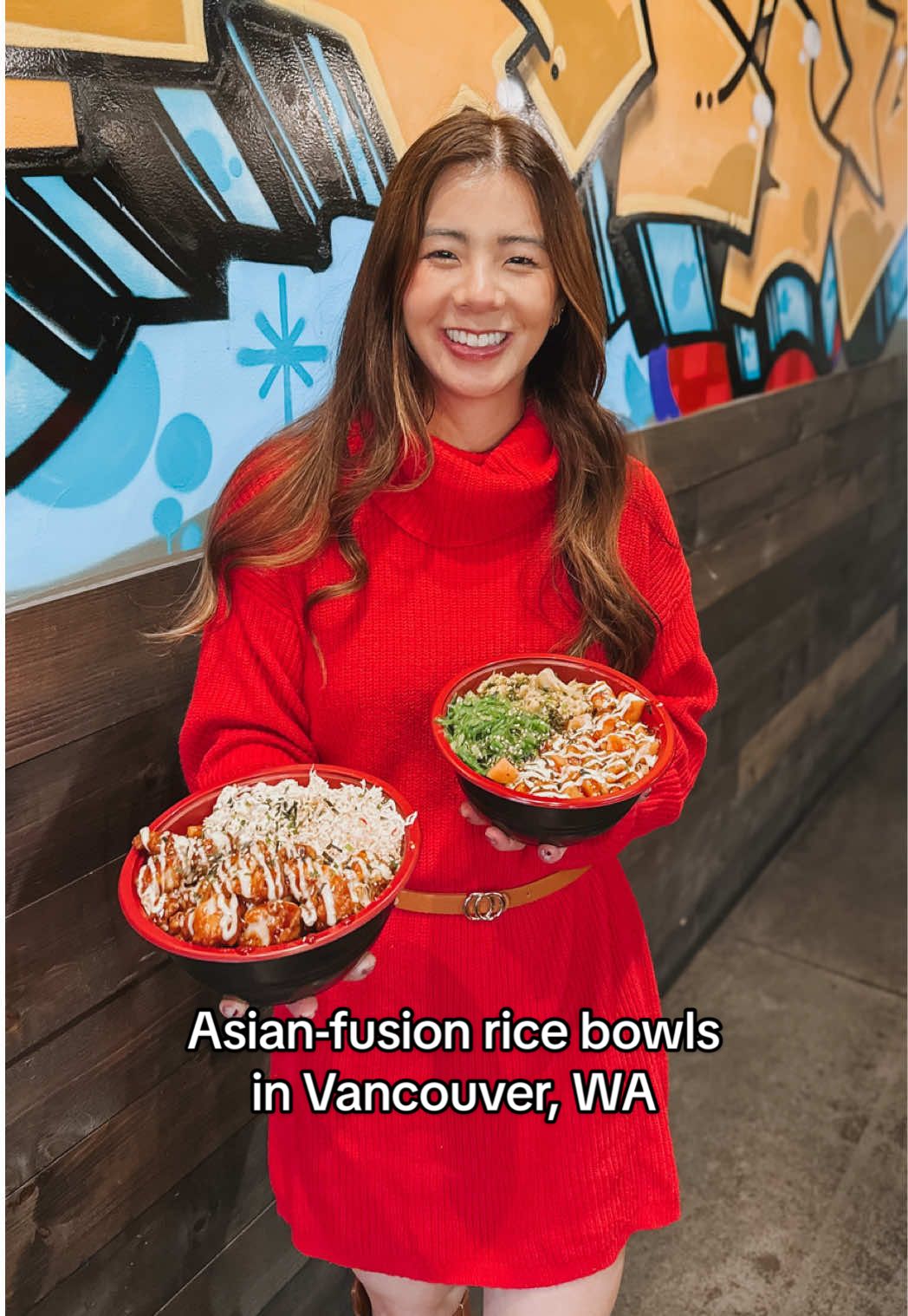 Since moving to Vancouver, I’ve been looking for a tasty rice bowl spot, so I was excited to try out @topbopbowl which is an Asian-fusion spot that started in Anchorage🥣😋 We ordered the lemon chicken bop, the salmon poke bop, crab rangoon, dumplings and the strawberry slushie🤌🏼🍗🍣🥟🦀 • flavorful and customizable options • affordable Korean rice bowls • convenient online and kiosk ordering • dine-in and takeout available 📍 Top Bop - Hazel Dell (8605 NE Hwy 99 STE 100, Vancouver, WA) #topbopbowl  #vancouverwashington #vancouverwa @Mustard Food App 