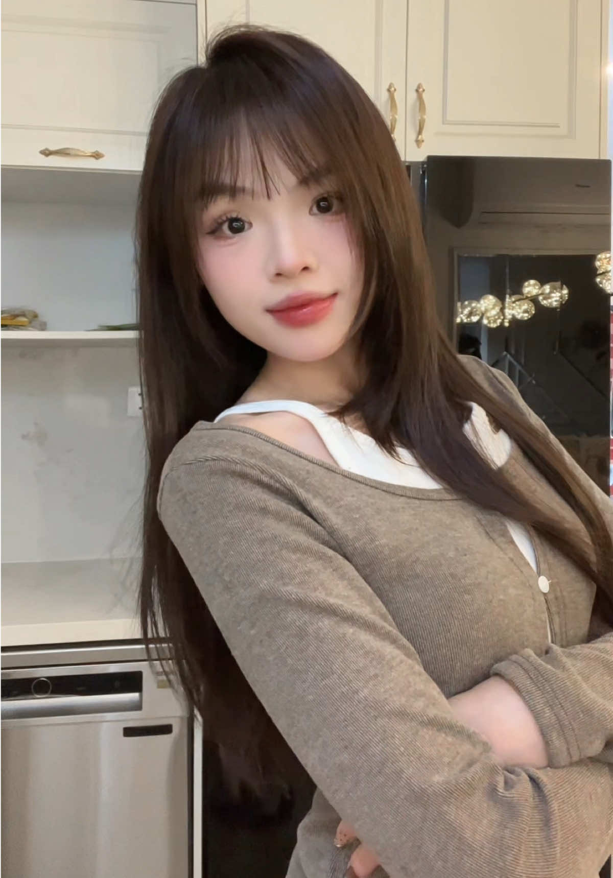 Đấy không biết phối đồ thì cứ mặc như nè vừa xinh vừa sang vừa có gu luôn#aokieuhottrend #aokieuxinh #thoitrangnu 