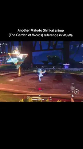 another anime reference in WuWa 🌧️  #wuwa #wutheringwaves #kurogames #makotoshinkai #chisa 