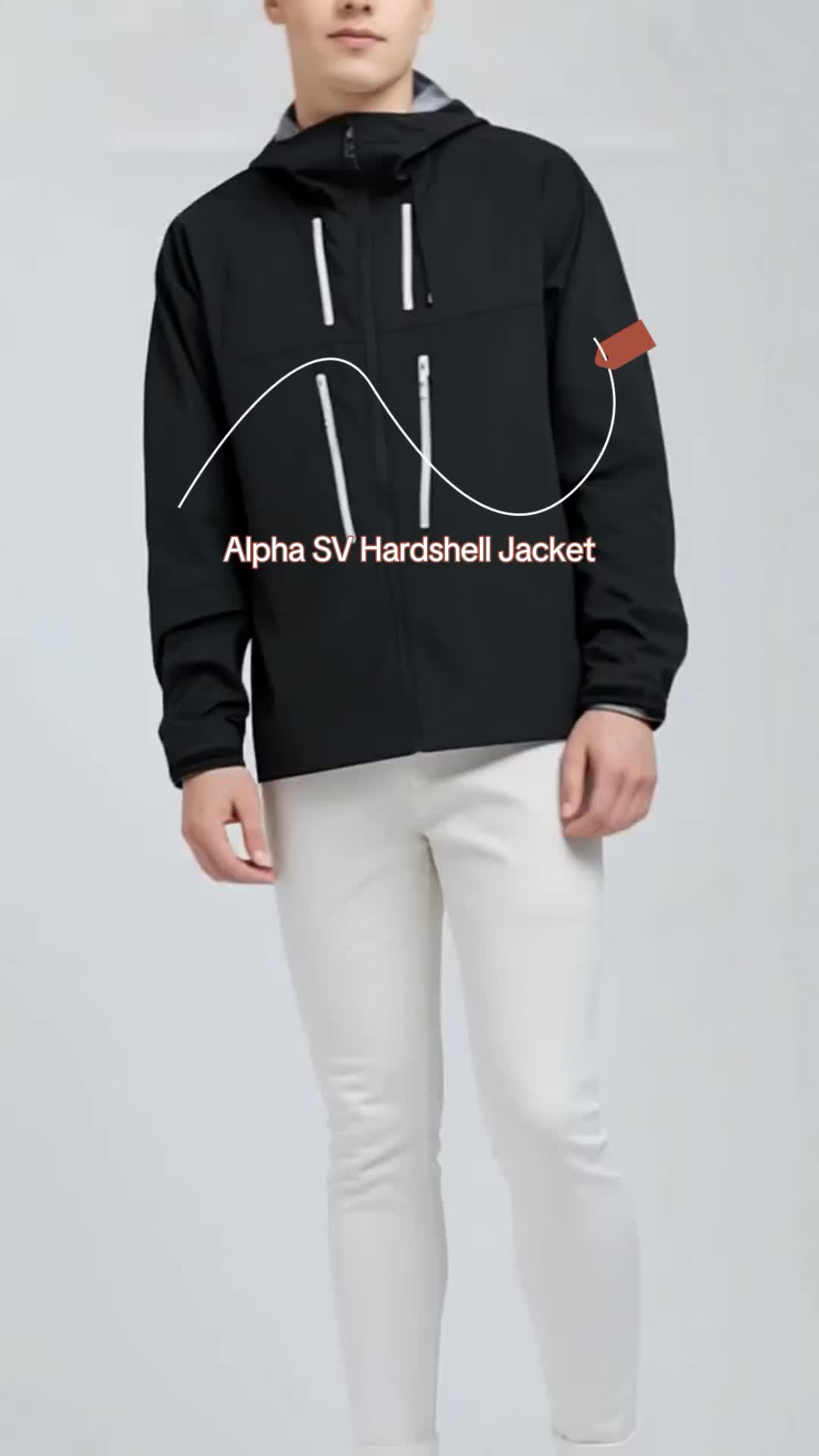 Sixth Alpha SV With Logo Orca Hardshell Jacket Triple-proof Technology Fabric  Windproof & Waterproof Outerwear Hiking Camping New Outdoor Essential #statementjacket #essentialshoodie #northfacepuffer #zipupjacket #menshoodiejacket #skijacket #viraljacket #weightvest #proclubjacket #dogwinterjacket