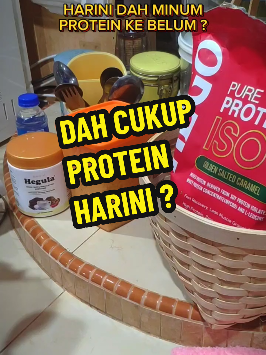 Tak cukup makan orotein harini ? Minum je onthego ni kasi cukup. 1 scoop 30g protein kot ✅👍🤟 #gym #kojuroshop #malaysia #kelantan #onthego 