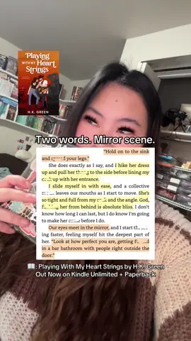 📖: PLAYING WITH MY HEART STRINGS by H.K. Green Out now on KU + paperback     A romantic comedy set on a reality dating show inspired by The Bachelor and The Voice between a country music superstar and a publicist for the TV production company who are forced to join the show to save their careers.        What to expect:        🌹 Reality TV Show (The Bachelor meets The Voice)     🎤 Country Singer MMC     📋 Publicist turned Contestant FMC      ❤️‍🔥 Forced Proximity     🎬 Lots of Romantic Tension     🤫 Hidden Identity     👀 Sneaking Around/Secret Dates     🤠 Nashville Setting     💋 He Falls First     🥵 Open Door Romance/Spicy        cowboy romance | he falls first | country singer romance | steamy romance | found family | kindle unlimited romance | ku reads | western romance | reality tv romance | hidden identity | book scenes | book quotes  #romancebookrecs #readersoftiktok #cowboyromance #bookscenes #kindleunlimited 
