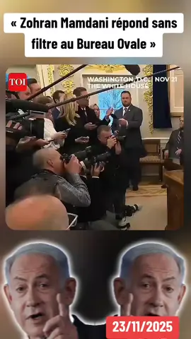 « Zohran Mamdani répond sans filtre au Bureau Ovale » #zohranmamdani #viralmoment #Trump #Geopolitics #viralnews 