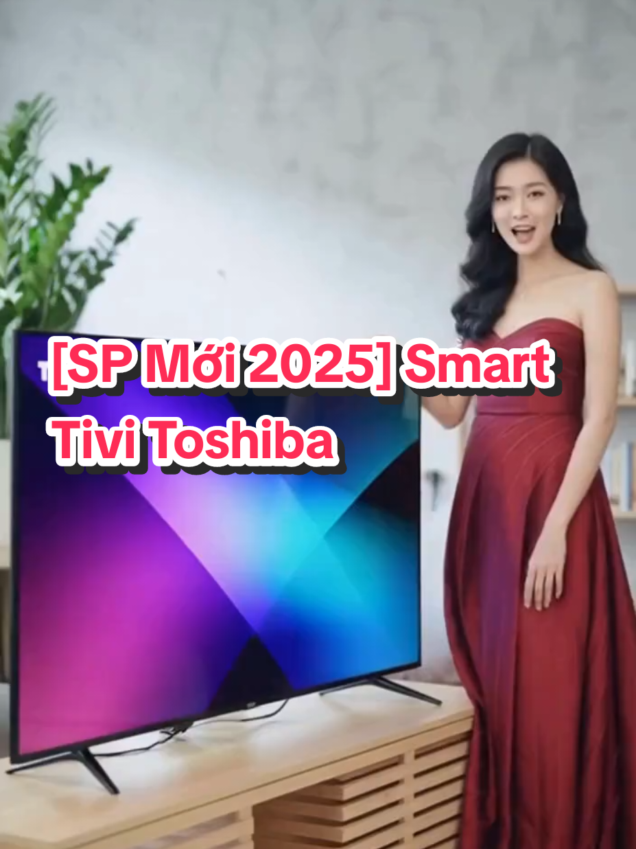 [SP Mới 2025] Smart Tivi Toshi #docongnghe #congngheso #tivi 