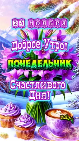 #24ноября #понедельник#легкогопонедельника #удачнойнедели #спонедельником 