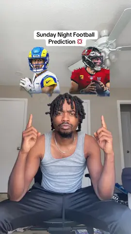 What y’all think? 🤔 #nflfootball #footballtiktok #losangelesrams #tampabaybuccaneers #prediction 