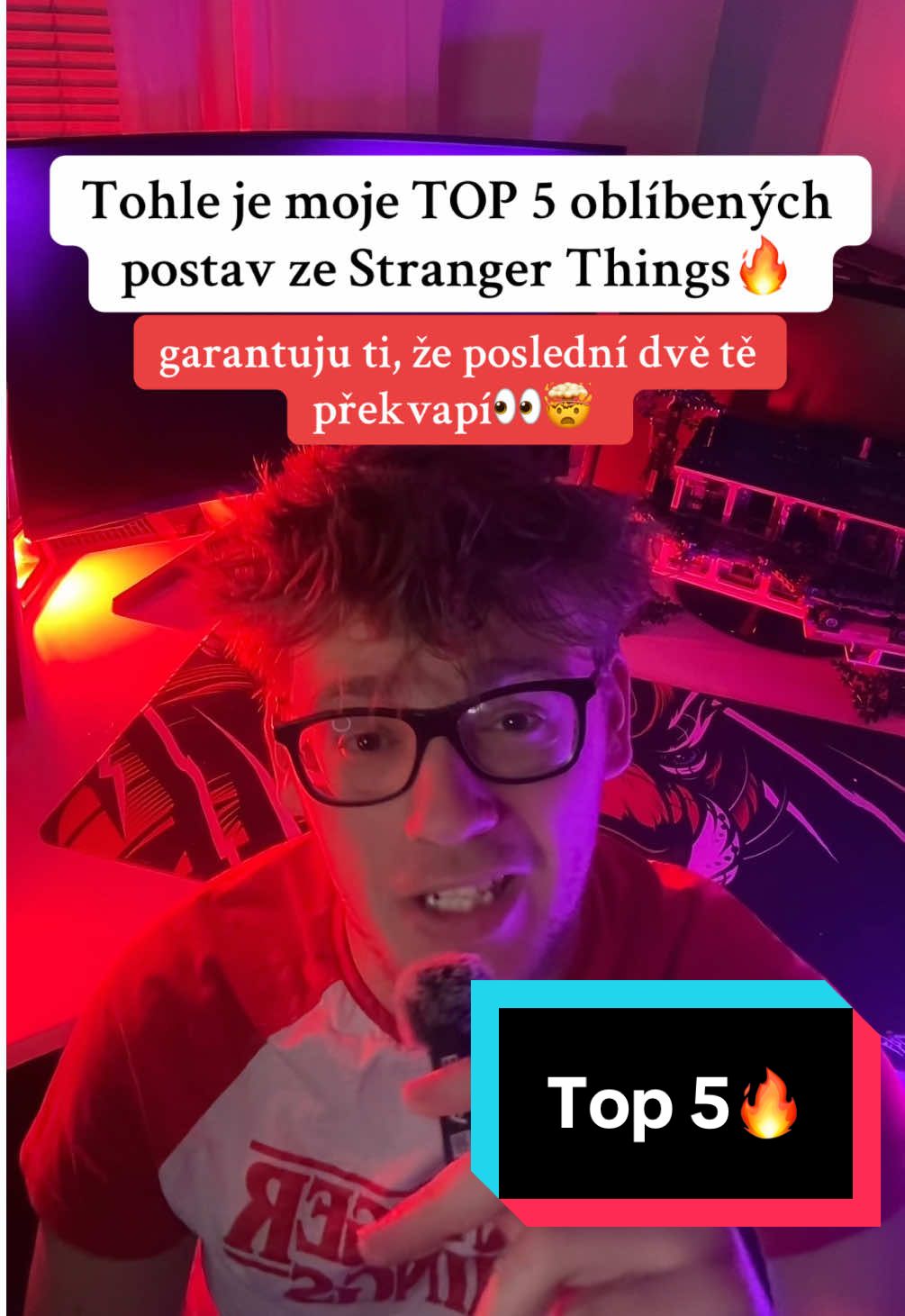 Tohle je moje TOP 5 oblíbených postav ze Stranger Things… a jo, vím, že se mnou nebude každej souhlasit 👀🔥 ➡️ Jaké je tvoje pořadí⁉️#strangerthings5 #strangerthingscz #strangerthings #fyp 