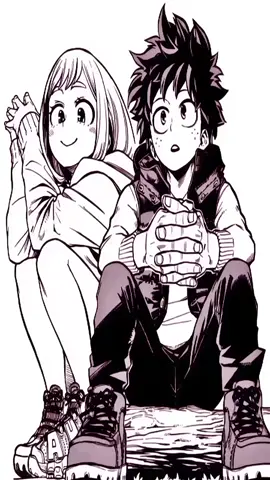 My fav ship everrrr, they're soooo cute together🥹✌️ Requested by @🩻 #mha #myheroacademia #izukumidoriya #ochako #fyp 