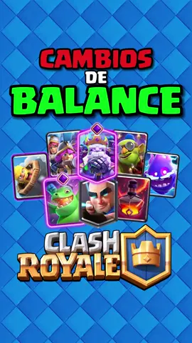 Cambios de Balance Diciembre Clash Royale #gaming #supercell #clashroyale 