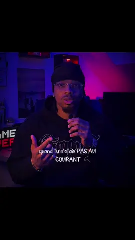 Ils n’étaient pas désolé quand tu n’étais pas au courant. 💡