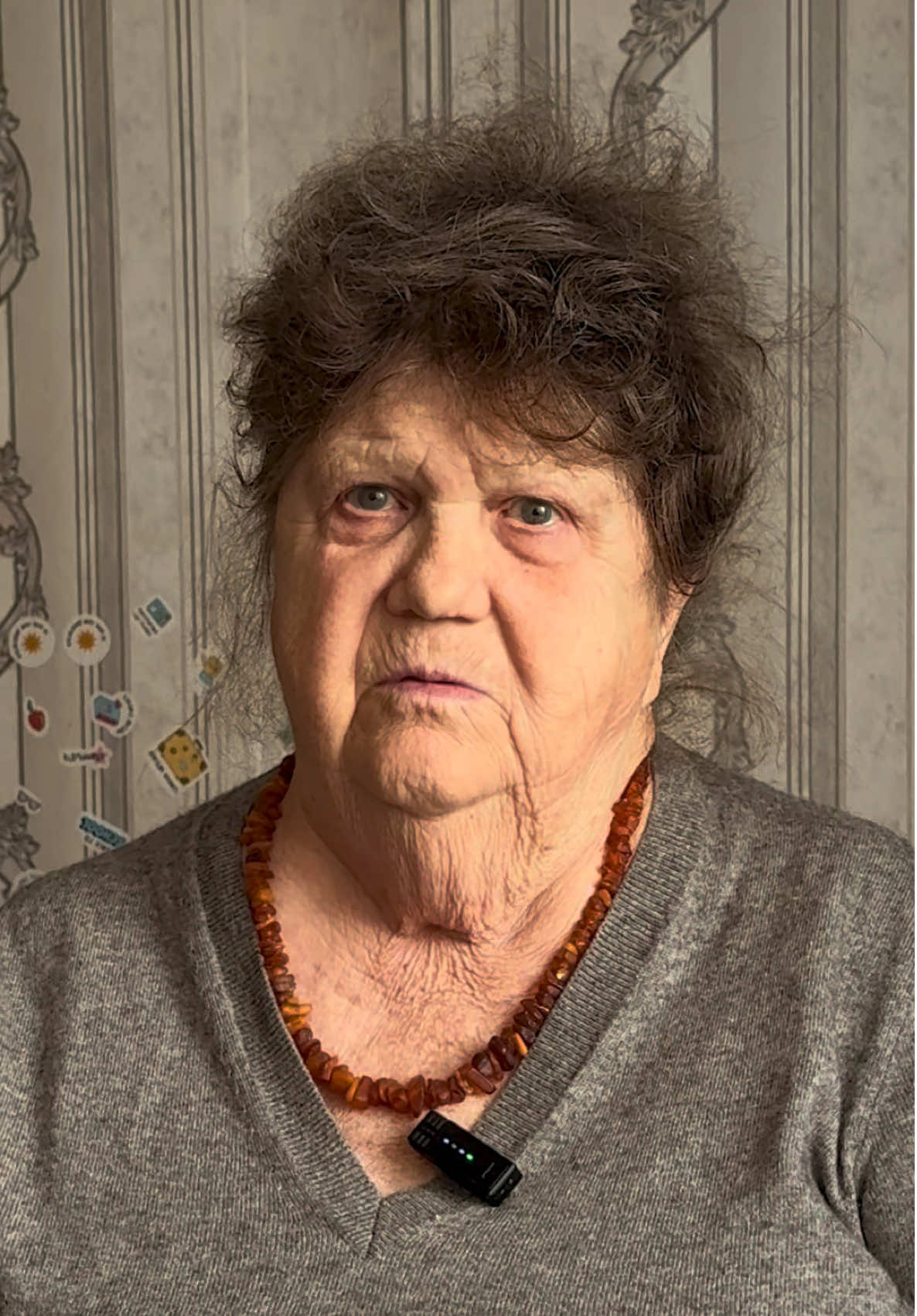 Пані Валентина евакуйована з с. Ківшарівка, Купʼянський район. #волонтери #допомога #евакуація #впо #купянськ 