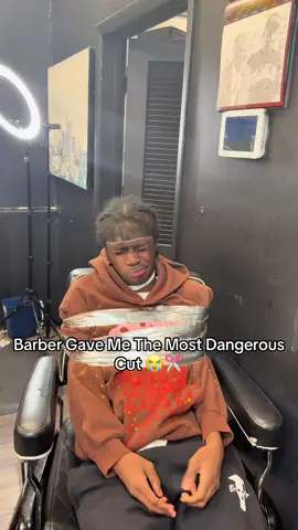 barber tried to pull a fast one 😂😂💨