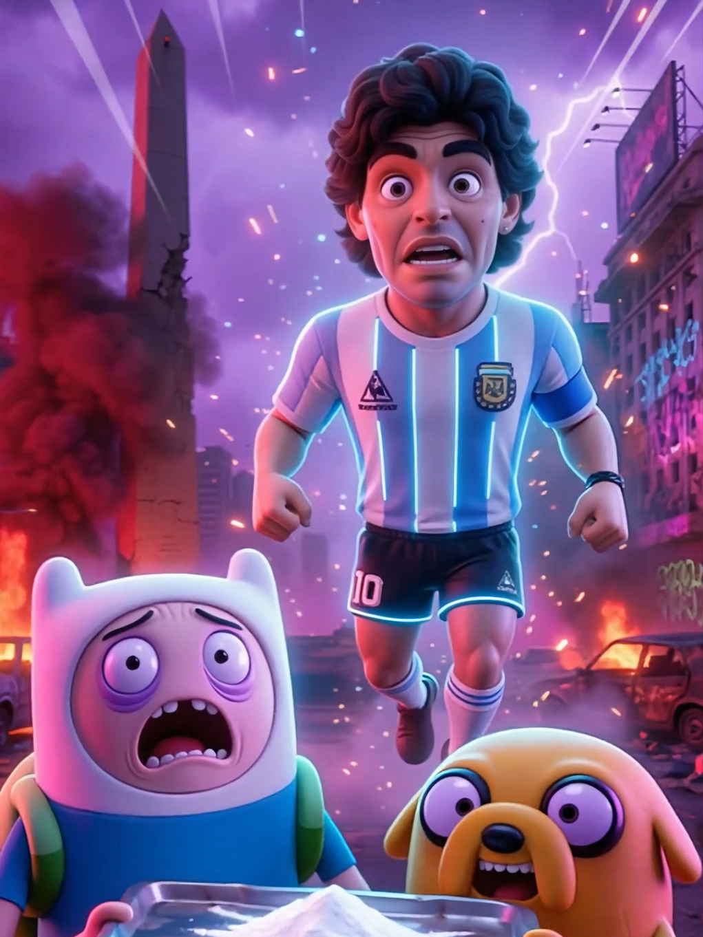 Como reinventar el polvo magico que hizo famoso a maradona si el mundo se ha acabado  - el apocalipsis - JakeAtomico #apocalypse #ciencia #postapocalyptic #mexico🇲🇽 #estadosunidos🇺🇸 
