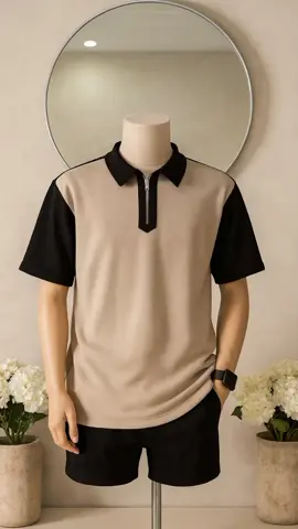 OUSE Nolan Polo shirt zipper  #polo  #promoseruweekend🔥🔥  #promoguncang1111  #OOTD 