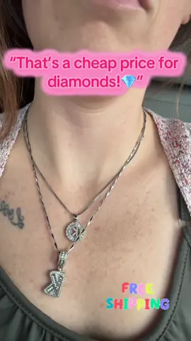 The perfect bling to complete your fit! Gorgeous 2 piece layering or single necklaces to add your initials! Interchangeable, adjustable, and AFFORDABLE! 😱 #jewelry #tiktokshopblackfriday #necklace #jewelrytiktok #necklaces 