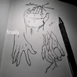 hand tutorial  #sketch #drawing #art #hand #fyp 