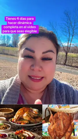 Tienes 4 días para que hagas dinámica completa y puedas llevarte la gran cena para acción de gracias una canasta de comida que volé $$1,500#4dias #recibas #regalo #asdinamica #ayudaalprojimo 