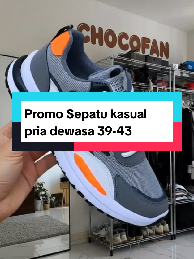 Promo spesial : Sepatu kasual pria dewasa kekinian, anti slip dan solnya lentur.  #sepatukasual #sepatupria #sepatumurah #sepatusneakers #creatorsearchinsights 
