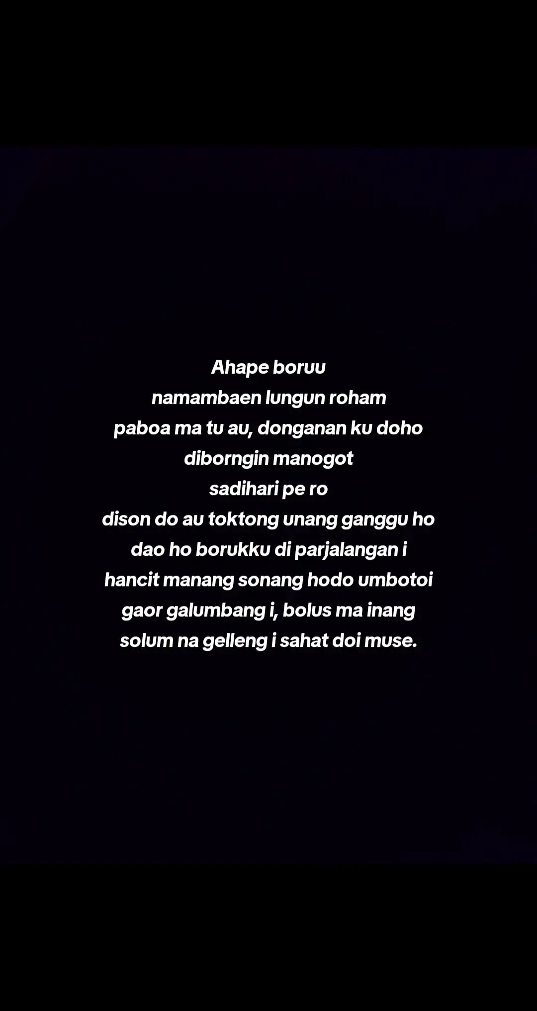 Margogo ma ho #liriklagu #batak #lagu 