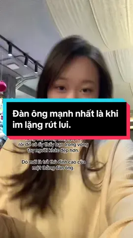 Đàn ông mạnh nhất là khi im lặng rút lui. Không drama, không níu kéo, không chửi bới. Chỉ lặng lẽ tập gym 6 tháng, lên 10kg cơ, lương tăng gấp 3, rồi để cô ấy thấy bạn trong vòng tay người khác đẹp hơn. Đó mới là trả thù đỉnh cao của một thằng đàn ông. #danong #phunu #trathu #chiatay #drama 