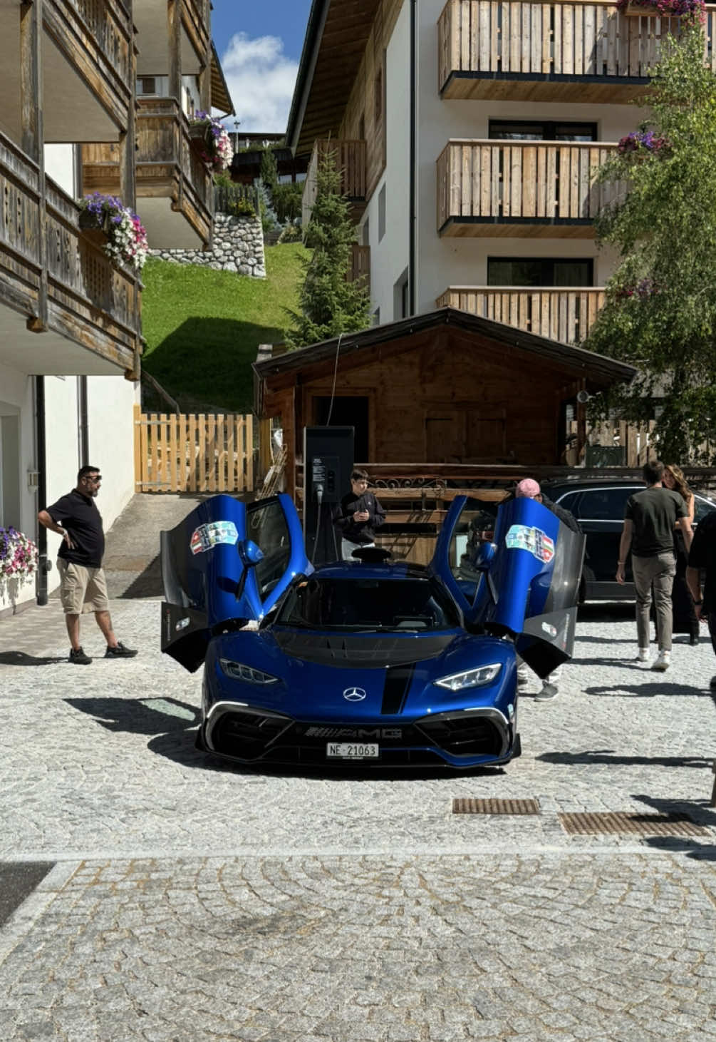 Random amg one 🤯 #carsoftiktok #car #dolomites #fypage #amgone 