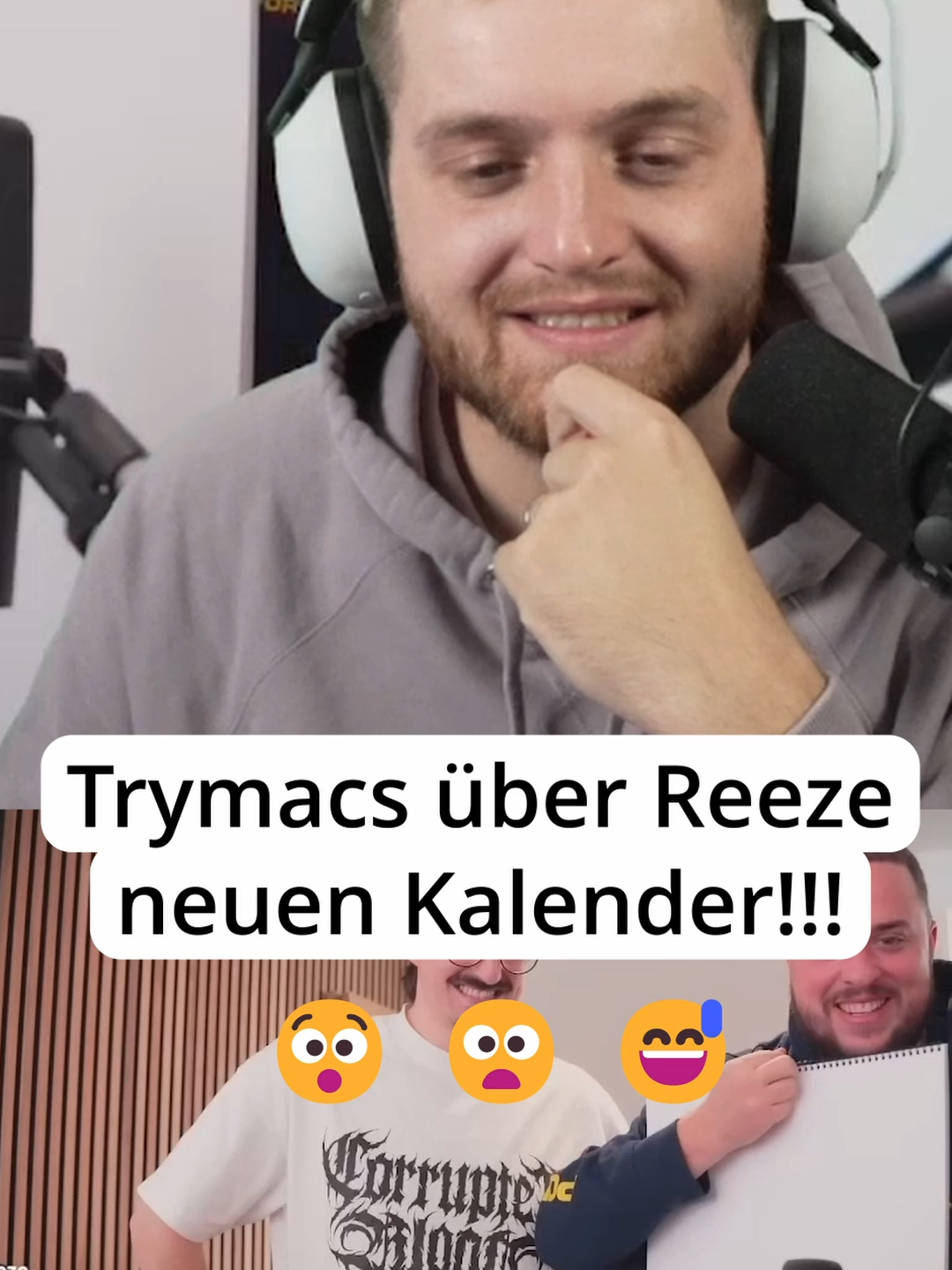 Trymacs über Reeze neuen Kalender!!!😦😯😮 #trymacs #rumathra #fyp #viral #twitchclipsde
