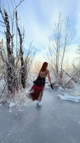 Lost in Skyrim ✨ please don’t rescue me… 🥺 #skyrim #IceSkating #skating #frozenlake #ice  ASMR | Skyrim | skating | ice skating