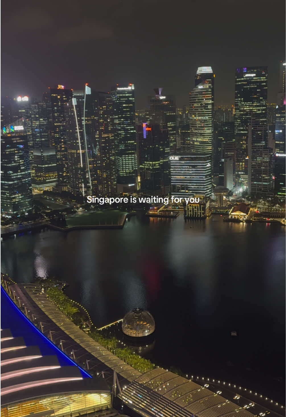 Singapore really got me  #singapore #asia #skyline #marinabaysands #travel 