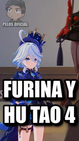 Furina y Hu Tao 4 #humor #camotevolador #furina #genshin #Felielpelos 