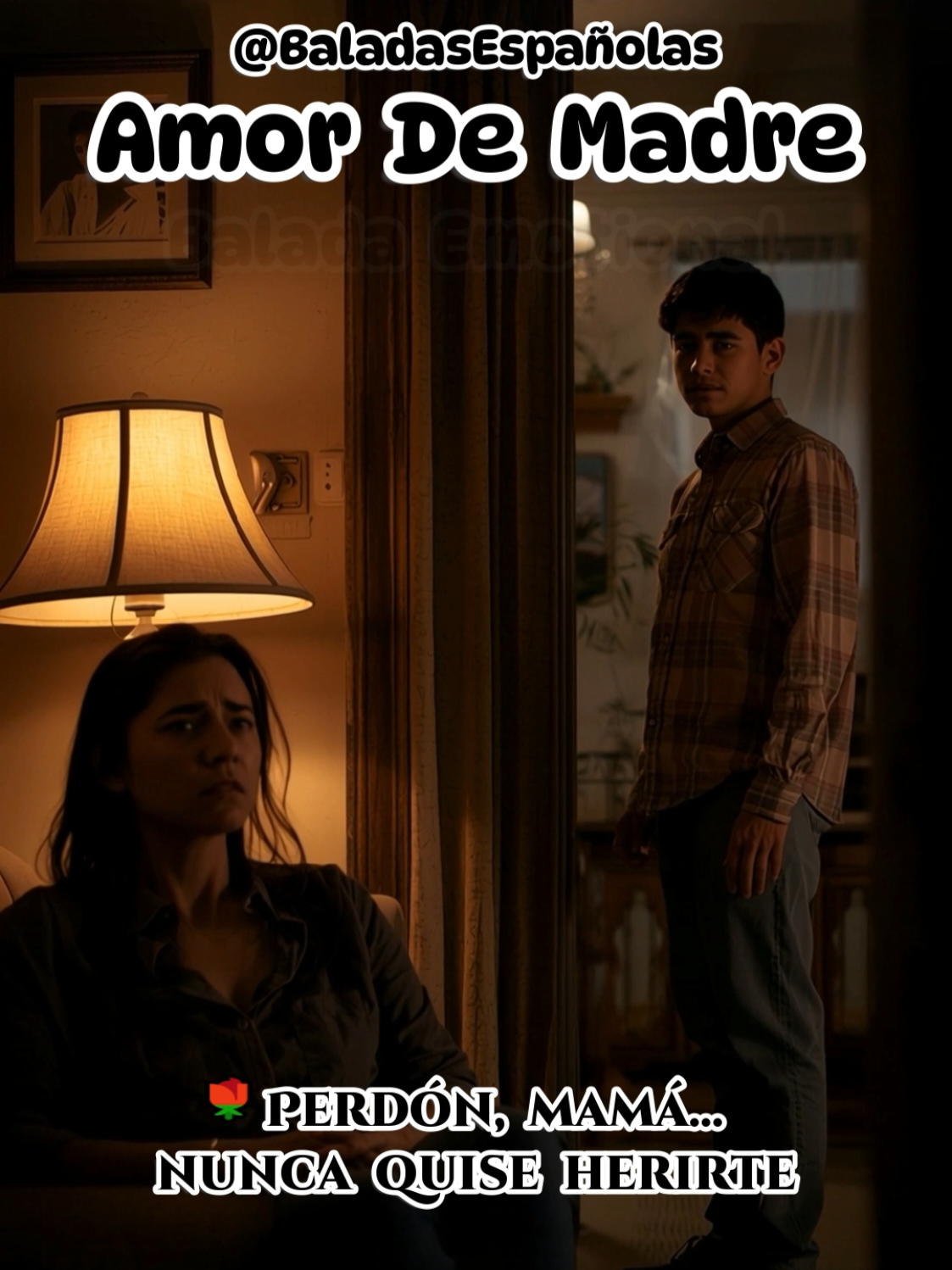 💔 Balada Emotional - Amor de Madre… una verdad que duele. BaladasEspañolas  Una balada triste sobre la relación entre madre e hijo. Discusiones, silencios, heridas… y un amor que nunca se apaga. Si tienes madre, este video te va a tocar el alma. #BaladasRomanticas #musicaromantica #cancionesdeamor #parati #musicatriste  Copyright Letra original escrita por BaladasEspañolas. Audio con Suno AI.