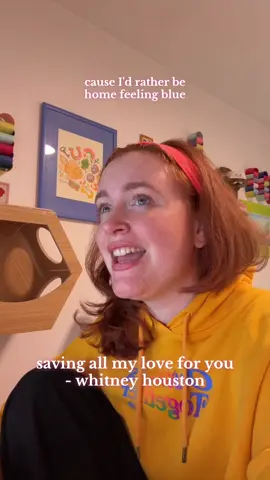 one time i sang this for my voice teacher and she told me it wasn’t believable enough because she could tell by the way i sang it that i had never had an affair with a married man. i think that was one of the funniest things anyone’s ever said to me.  #whitneyhouston #whitneyhoustoncover #savingallmyloveforyou #acapellacover #femalesinger 