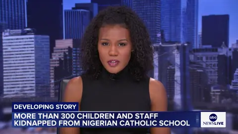 A total of 303 schoolchildren and 12 teachers were abducted by gunmen during an attack on St. Mary’s School, a Catholic institution in north-central Nigeria’s Niger state, the Christian Association of Nigeria said. Isa Sanusi, executive director of Amnesty International Nigeria, joins ABC News Live with details.