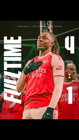 FT. Arsenal 4-1 Spurs  #PremierLeague Week 12  #arsenal #thegunners #เด็กปืนใหญ่ #เทรนด์วันนี้ 