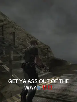 lore accurate leon s kennedy leg strength  #re4 #residentevil4 