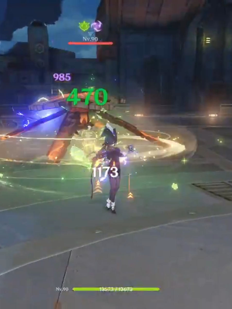 Clorinde Overburn the kitchen with this team 😭 (~90k DPS) #hoyocreators #GenshinImpact #genshin 