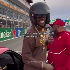 KING of side quests 😭 #travisscott #lewishamilton #hiphop #funny #fyp 