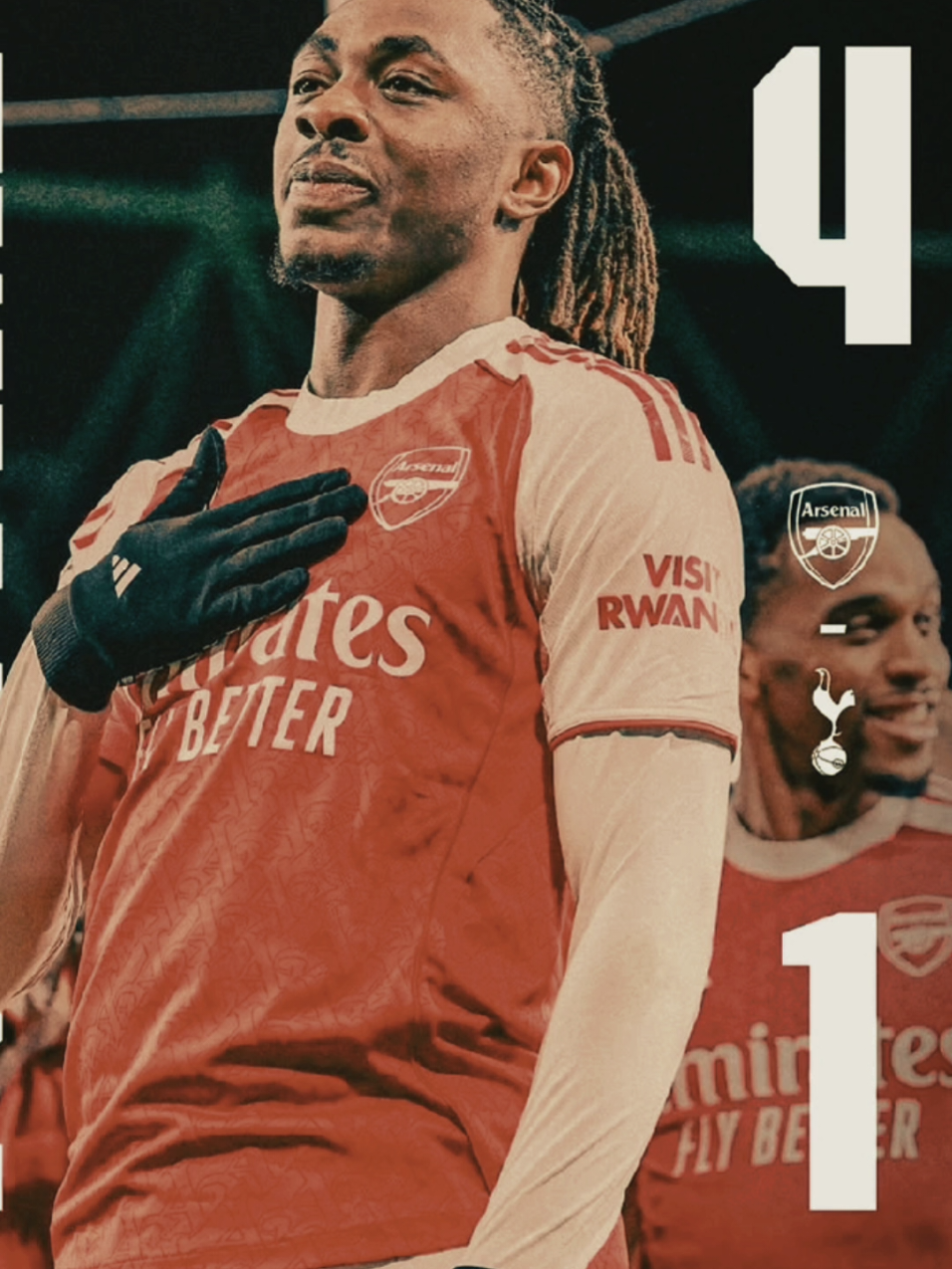 pelan pelan bang Eze 😬😬😬#CapCut #arsenalfc #ligainggris #fypシ #northlondonderby 