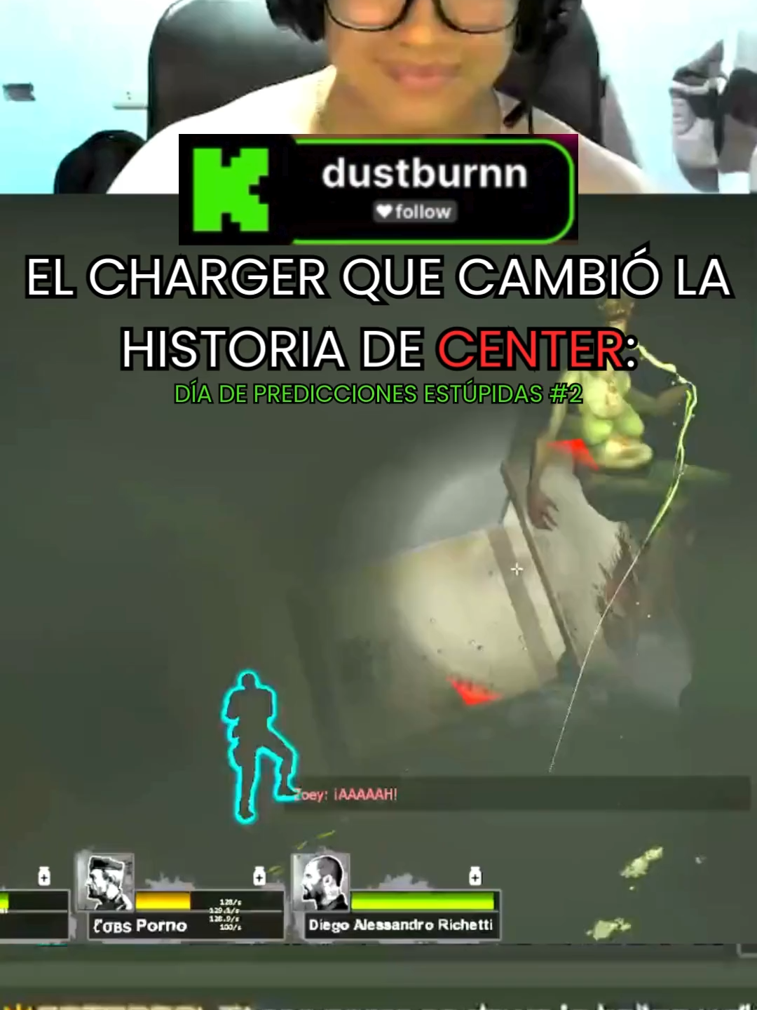 EL CHARGER QUE CAMBIÓ LA HISTORIA DE CENTER 🔥🟢EN VIVO AHORA EN KICK: dustburnn 🟢🔥 #fyp #center #left4dead2 #competitivo #instant #español #l4d2center #l4d2 #tryhard #tank #viral #funnymoments #cedapugl4d2 #l4d #cedapug #scrim #hokori #wipe #dustburn #ComunidadMasRealDeKick