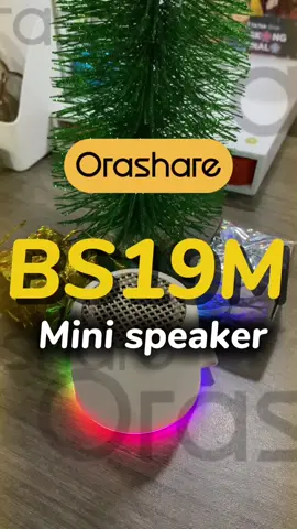 Bass that hits and a size that fits! Meet my BS19M mini speaker! 🎶 #speaker#OrasharePh #giftideas #budolfindsph #TiktokShopPh 
