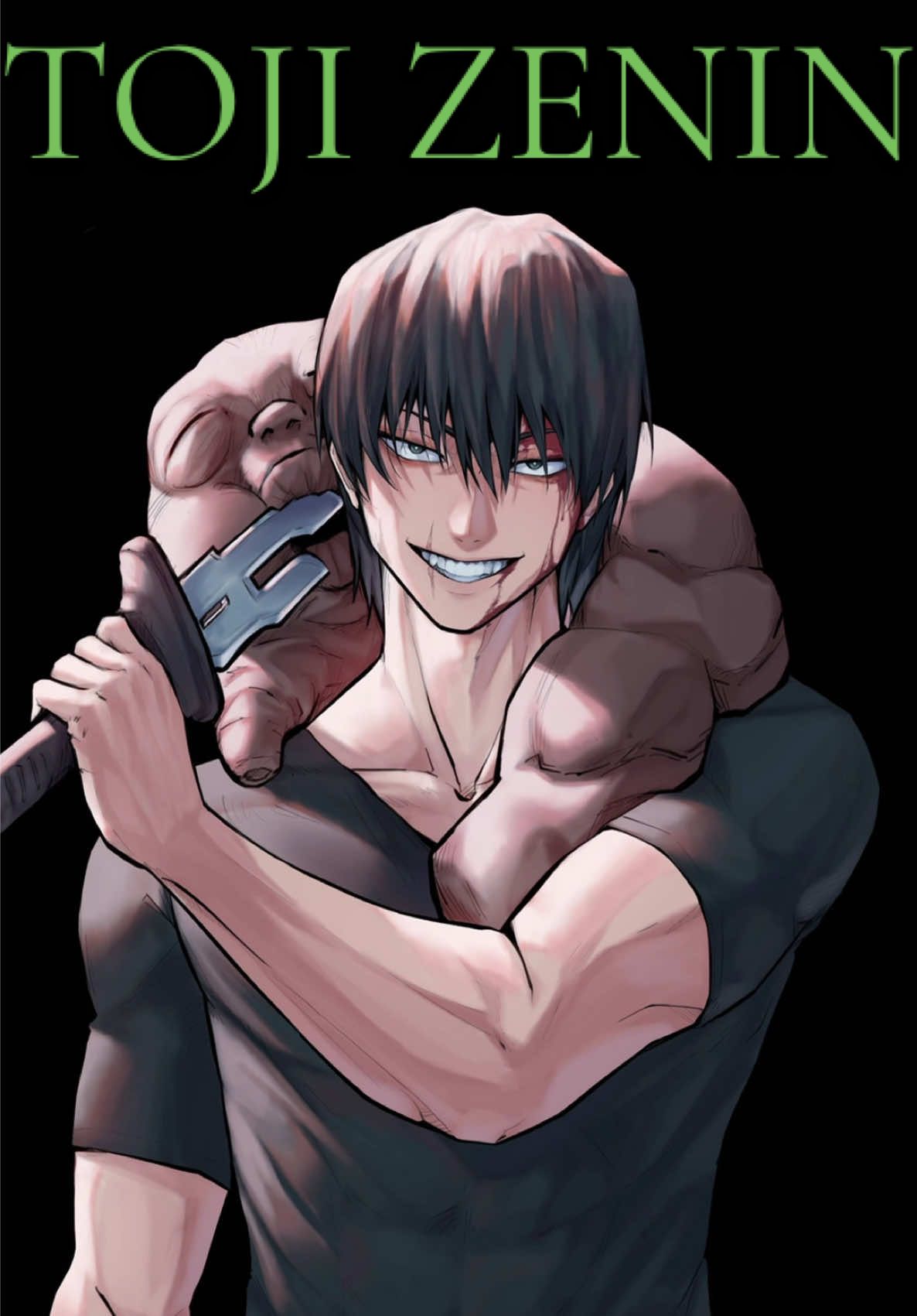 Toji Fushiguro. #toji #tojifushiguro #jjk #jujutsukaisen #anime #fyp #fypシ #viralvideos 