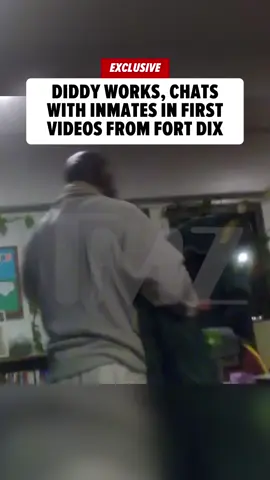 EXCLUSIVE 🚨 Diddy is working hard behind bars -- wrapping up after an honest day's work in new videos obtained by TMZ.