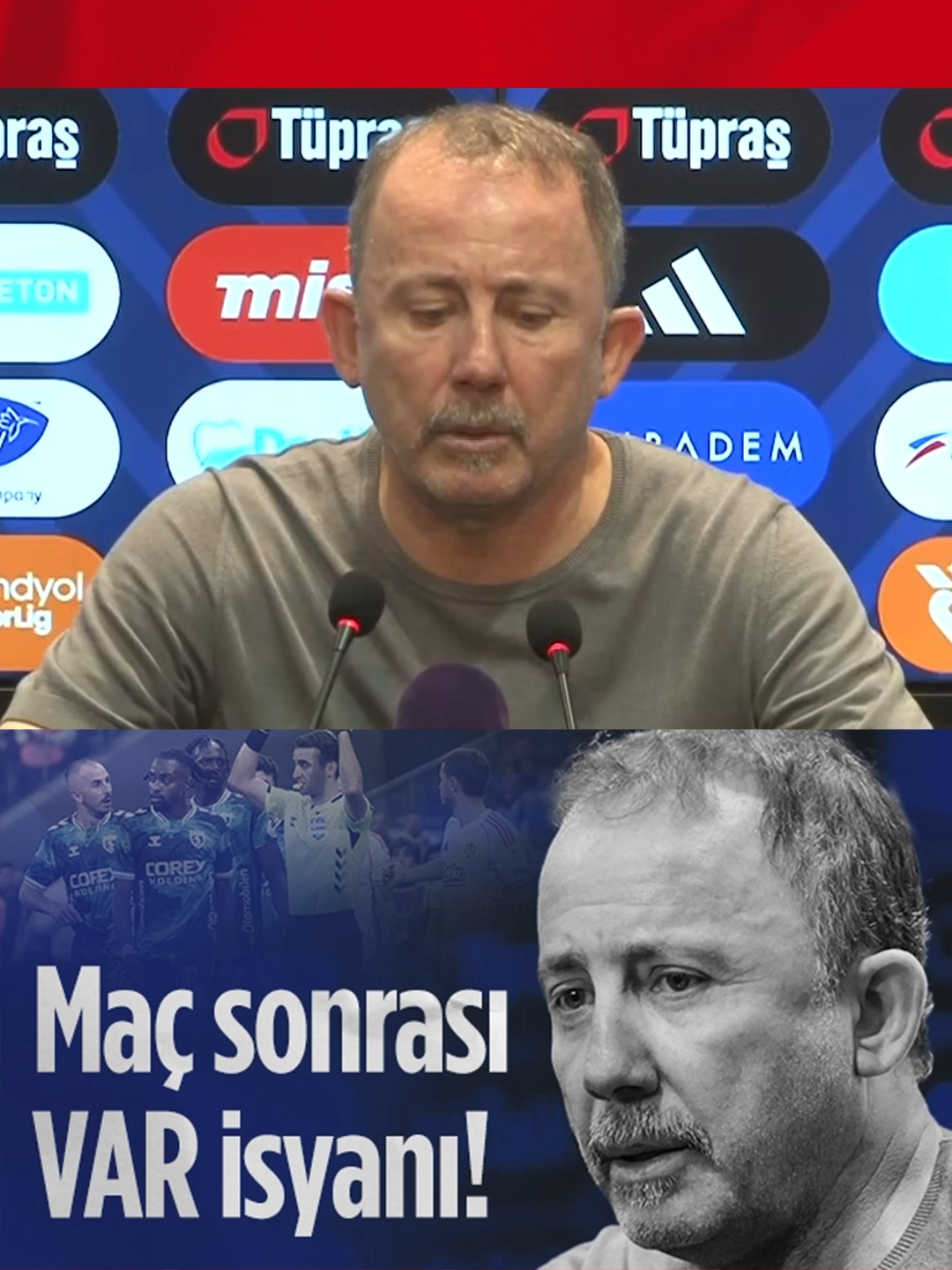 Trendyol Süper Lig’in 13. haftasında sahasında Samsunspor ile 1-1 berabere kalan Beşiktaş’ta Teknik Direktör Sergen Yalçın, maç sonu dikkat çeken açıklamalarda bulundu. Hakem kararlarına sert tepki gösteren Yalçın, kendilerine verilmeyen penaltıya isyan etti. #samsun #samsunspor #beşiktaş #istanbul #futbol #süperlig #gündem #sondakika #sondakikahaber #samsunhaber #türkiye #fyp