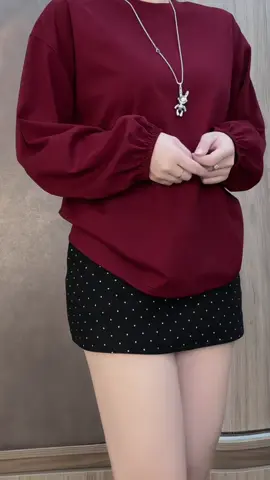 Chân váy dạ chấm bi dáng ngắn siêu hot năm nay#chânváy #chânvayxinh 